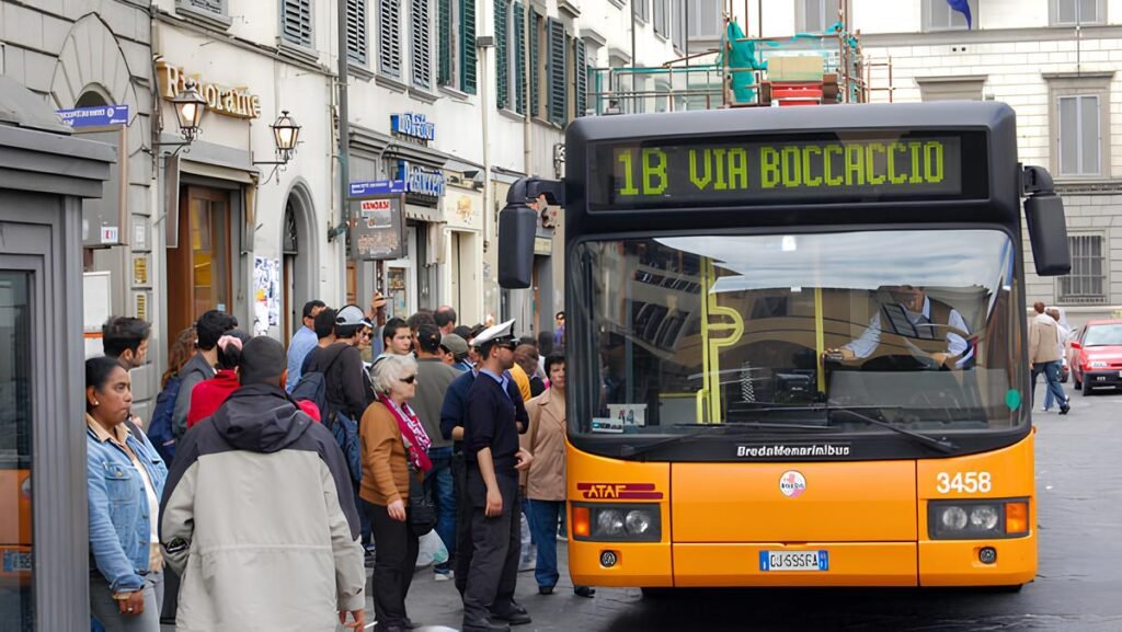 Locals Using Public Transport