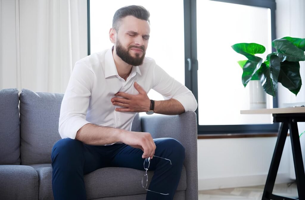 Regular chest pain is a sign of Heart disease