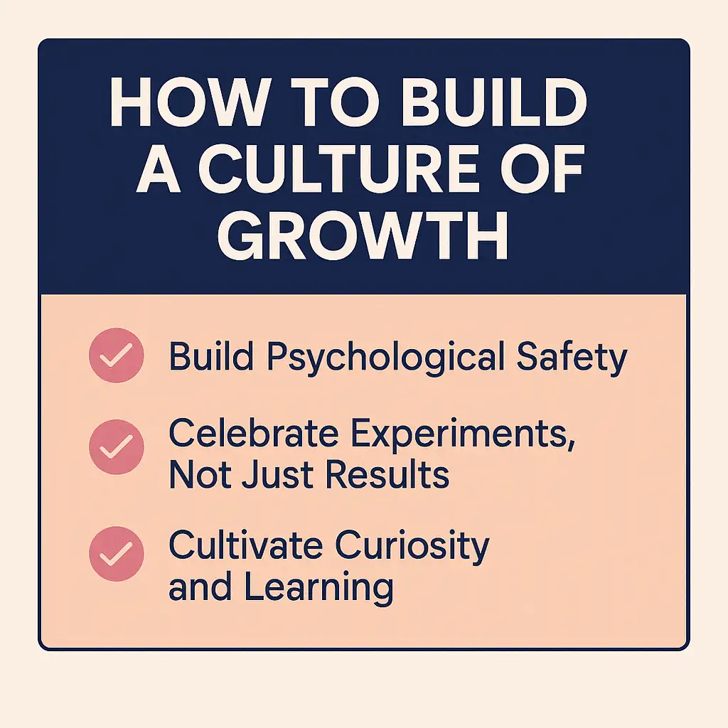 How to Build a Culture of Growth