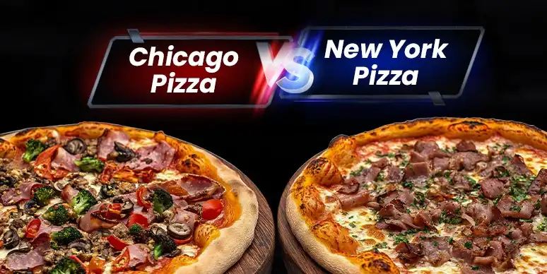 Chicago Pizza vs New York Pizza